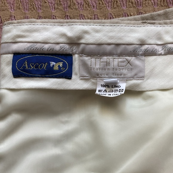 Ascot brand Ithitex linen pants Men's - L - Picture 7 of 7